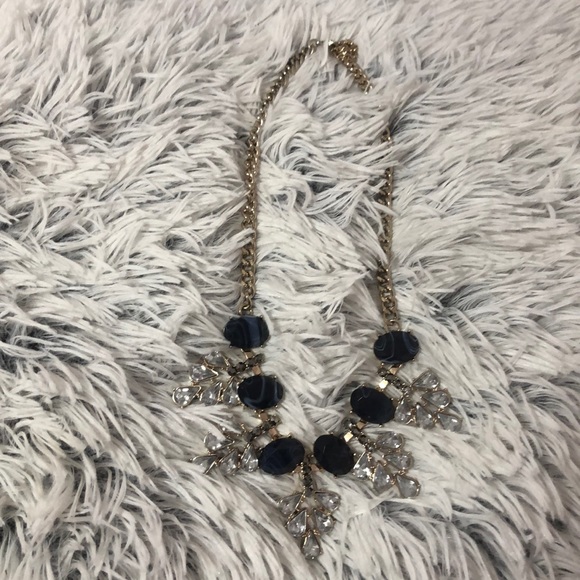 Blue Statement Necklace - Picture 3 of 3